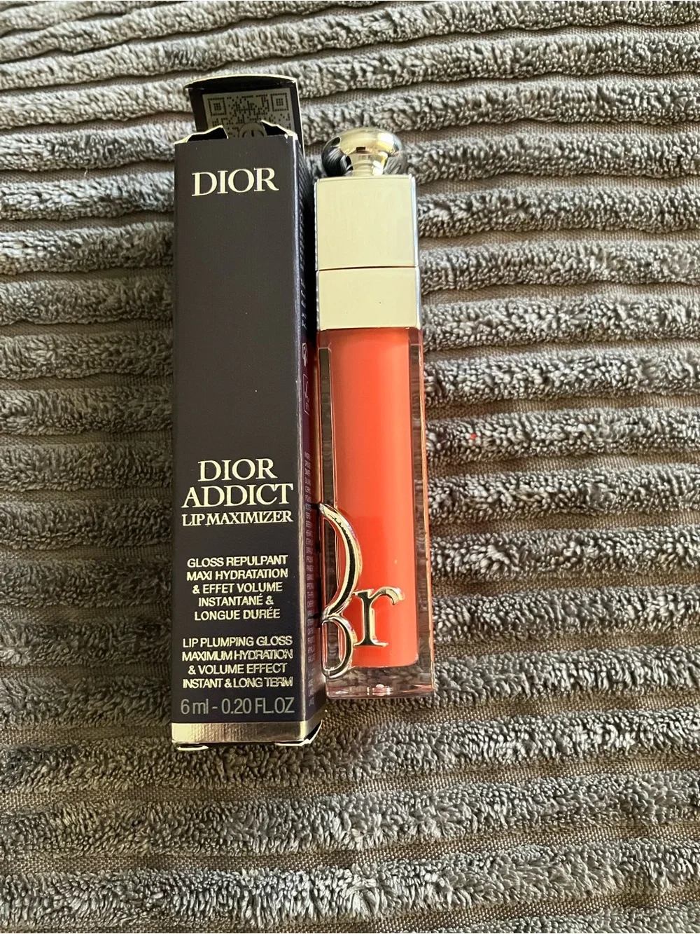 Dior Addict Lip Maximizer Lip Plumping Gloss —poppy Coral